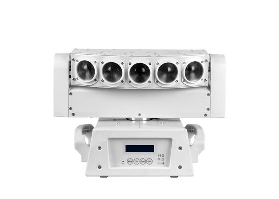 Китай Белое 5pcs * освещение этапа движения лотка СИД Moving головного света луча 8W белое инфинитное поставщик